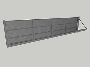 Wzór bramy przesuwnej, seria Private, model PV1